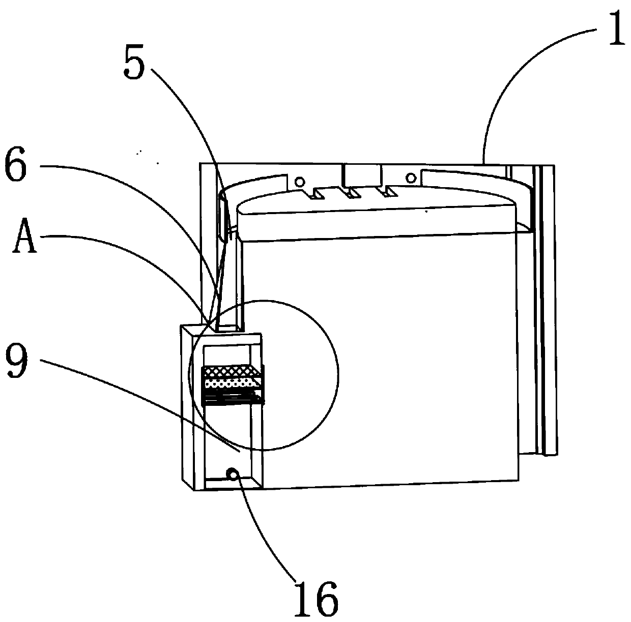 High-precision vertical lathe with small occupied space