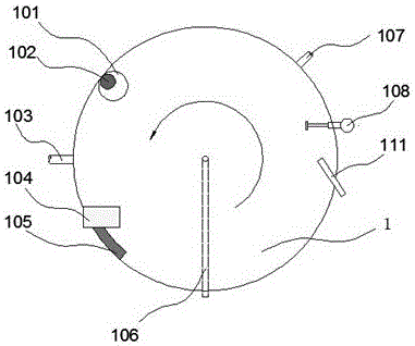 Circulating marine aquaculture system based on membrane method microalgae cultivation