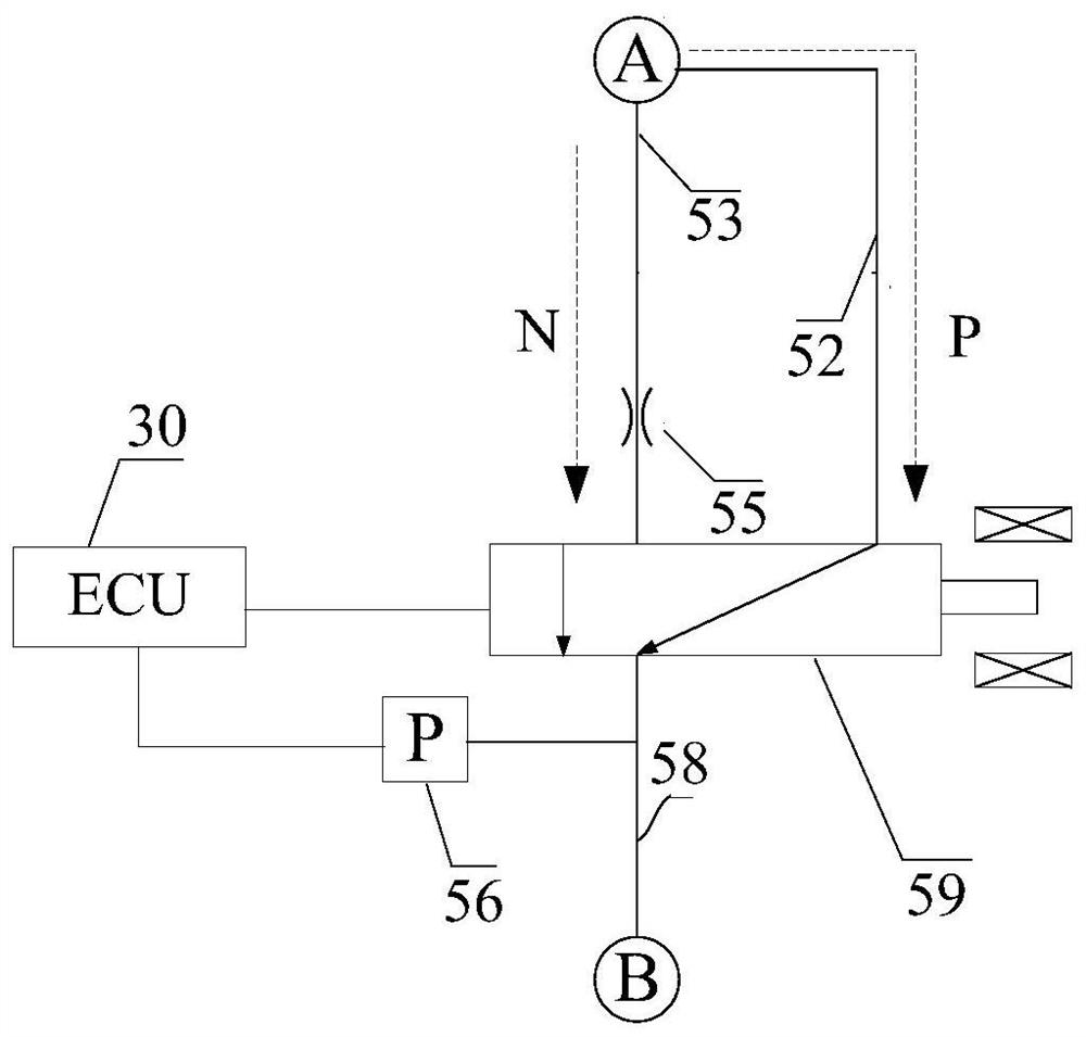 Vehicle evaporative emission system desorption flow fault detection device, method and vehicle