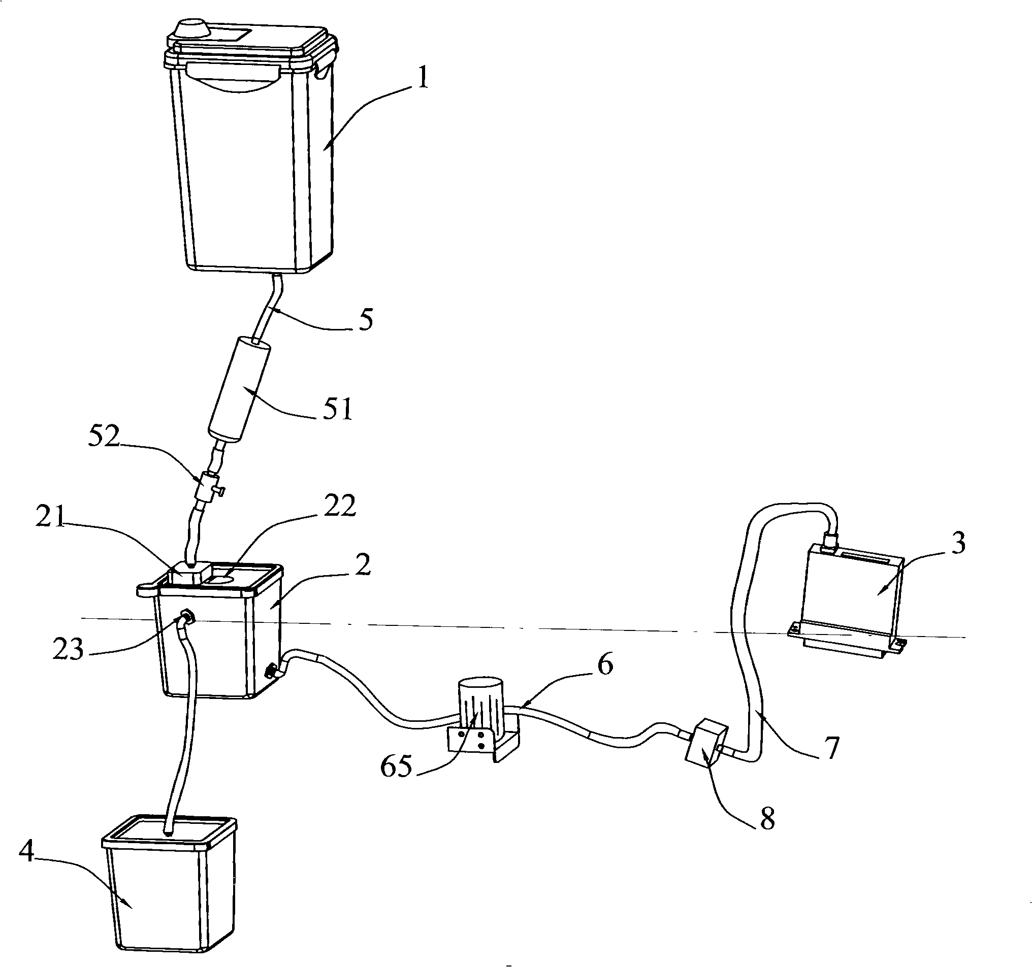 Printer ink supply system