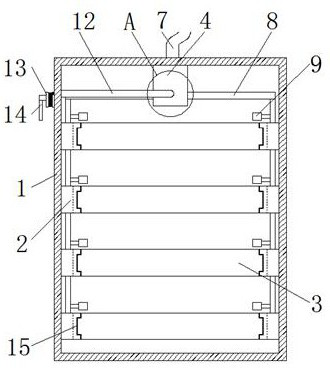 Strain culture device for edible fungus production