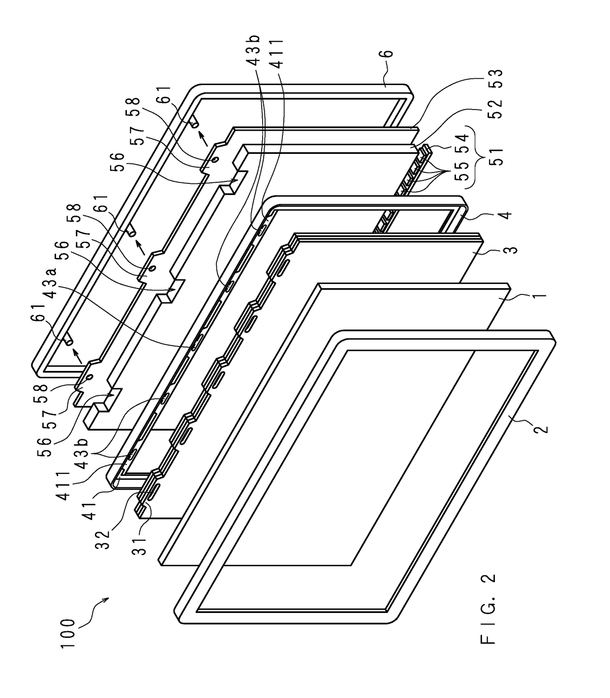 Optical sheet holding structure and display apparatus