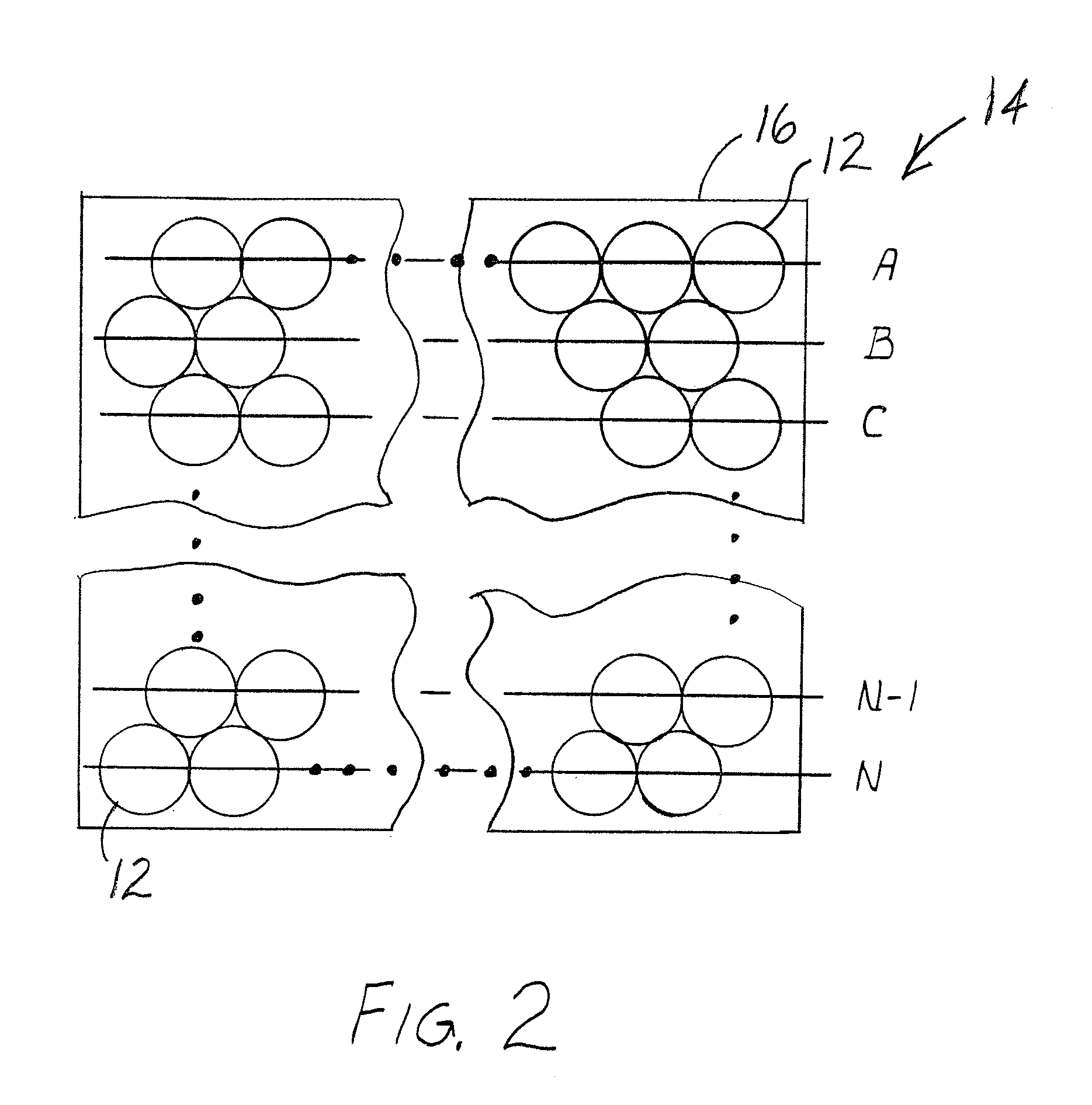 System and method for palletizing articles