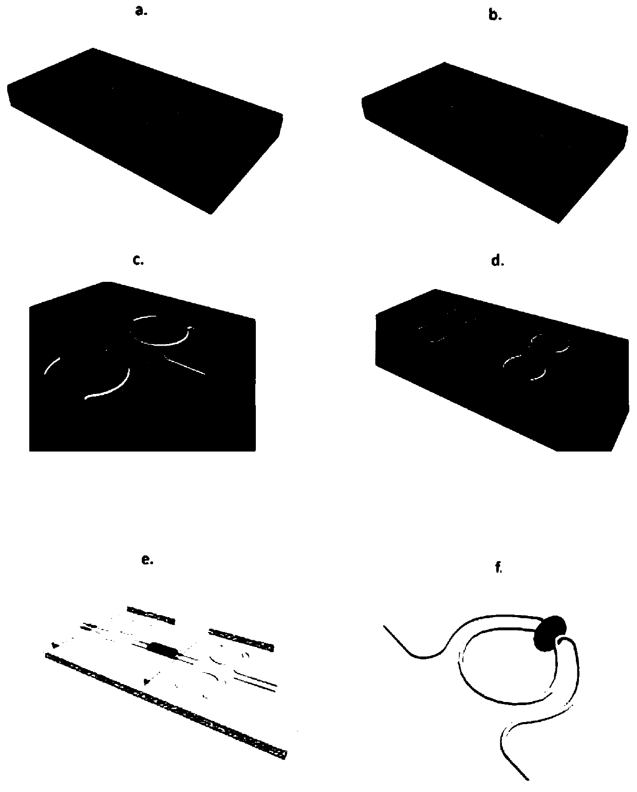 A batch preparation method of a suspended nanowire manipulator