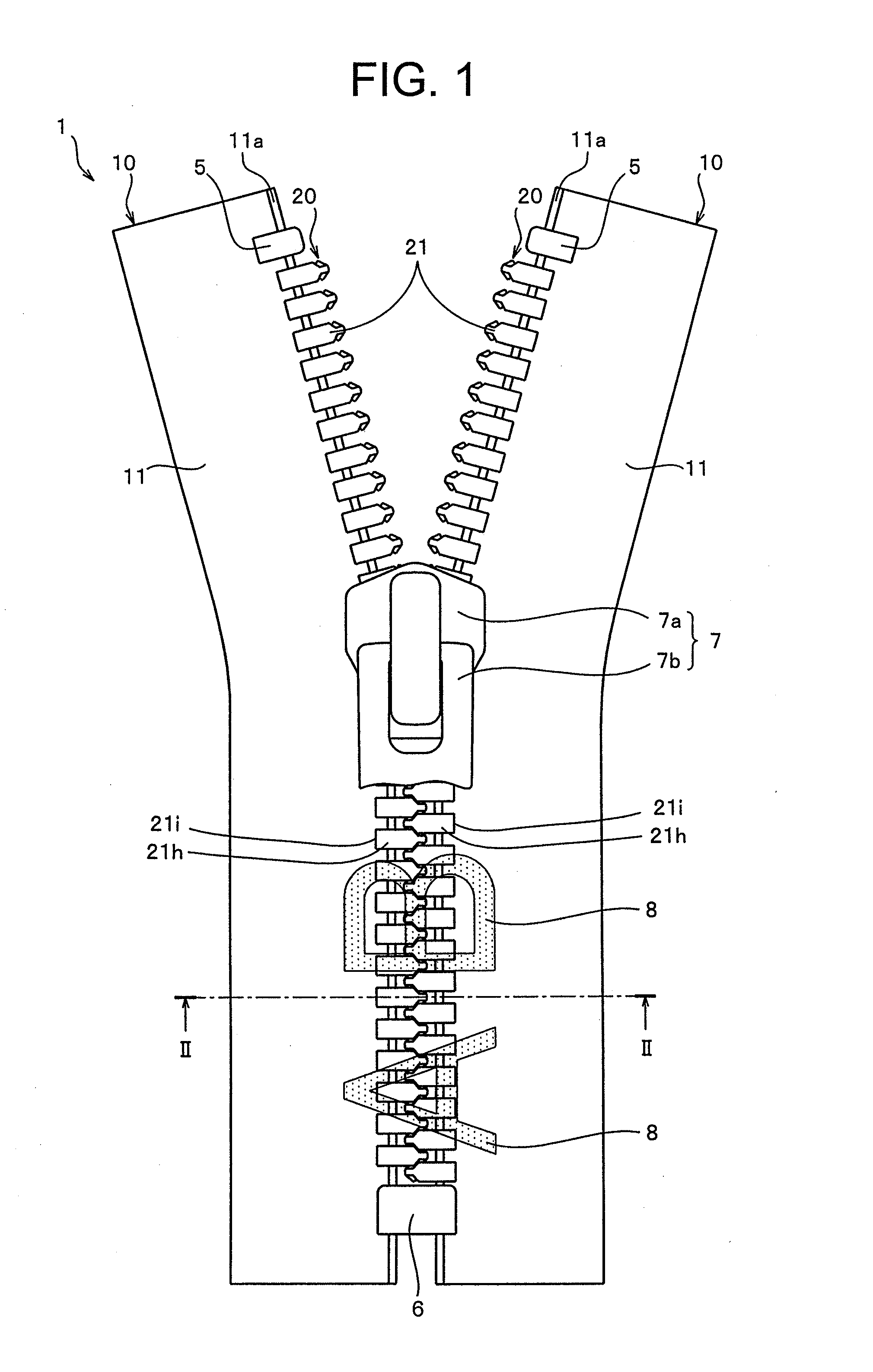 Fastener Stringer and Fastener Chain, and Manufacturing Method of Fastener Chain