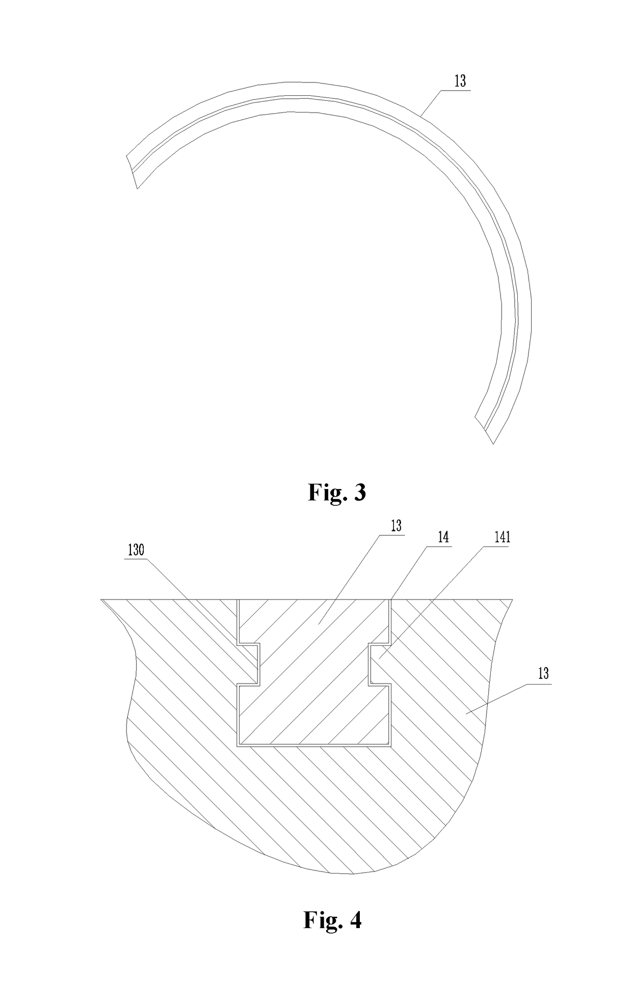 Window-cleaning robot provided with closed wiper