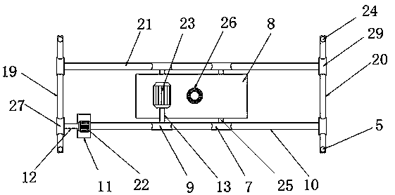 Cleaning device for numerical control machine