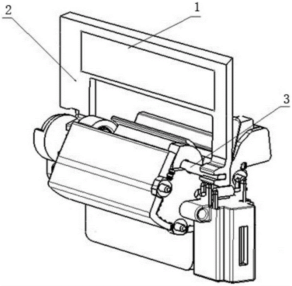 Fog lamp switching control method and fog lamp switching device for LED headlamp