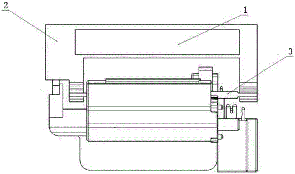 Fog lamp switching control method and fog lamp switching device for LED headlamp