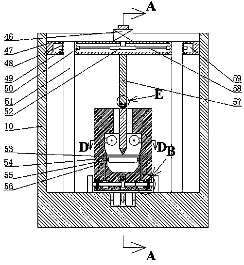 Waste rubber tire treatment device