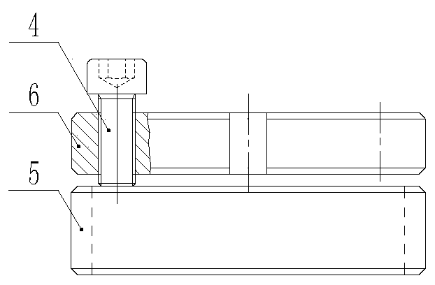 Simple double-nut structure and anti-loosening method