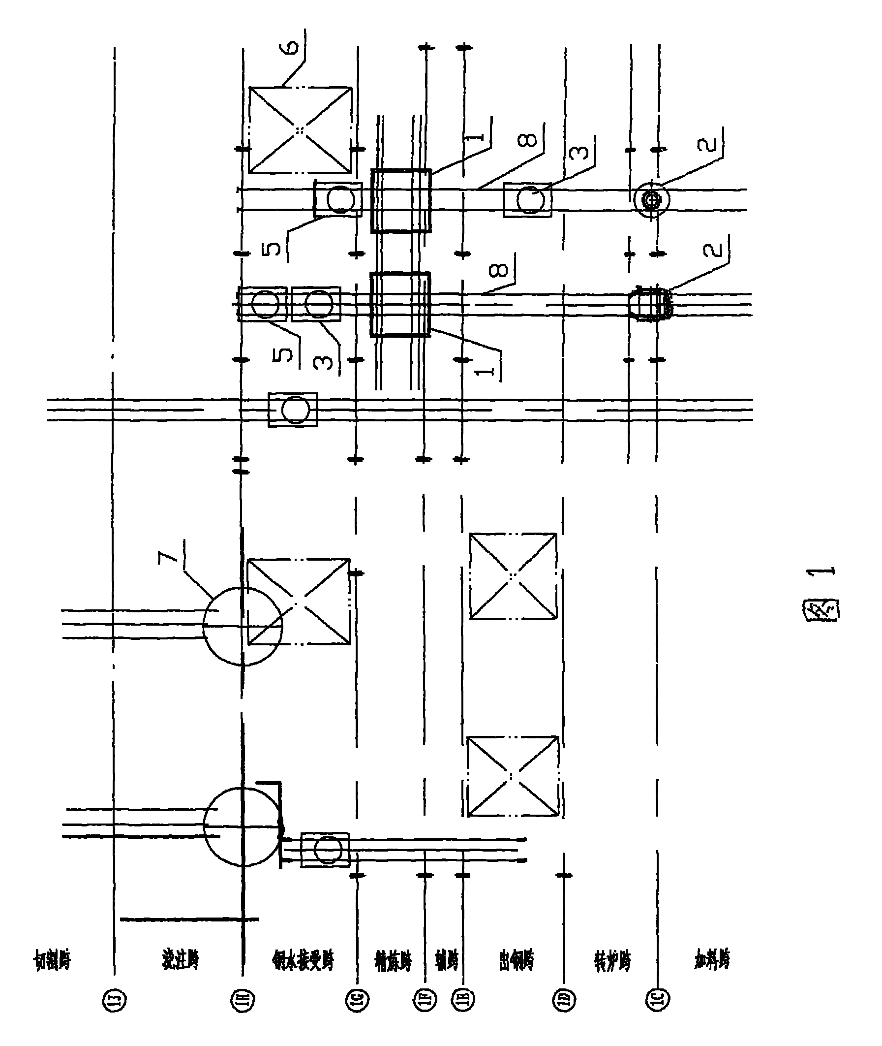 On-line vacuum arrangement apparatus