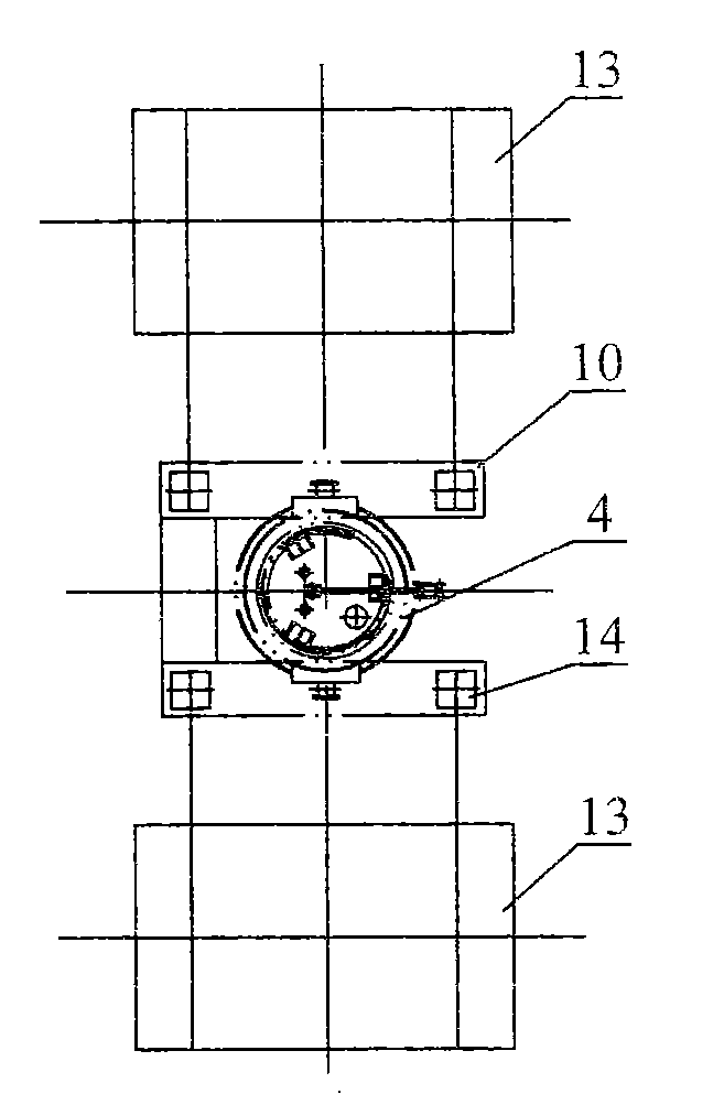 On-line vacuum arrangement apparatus