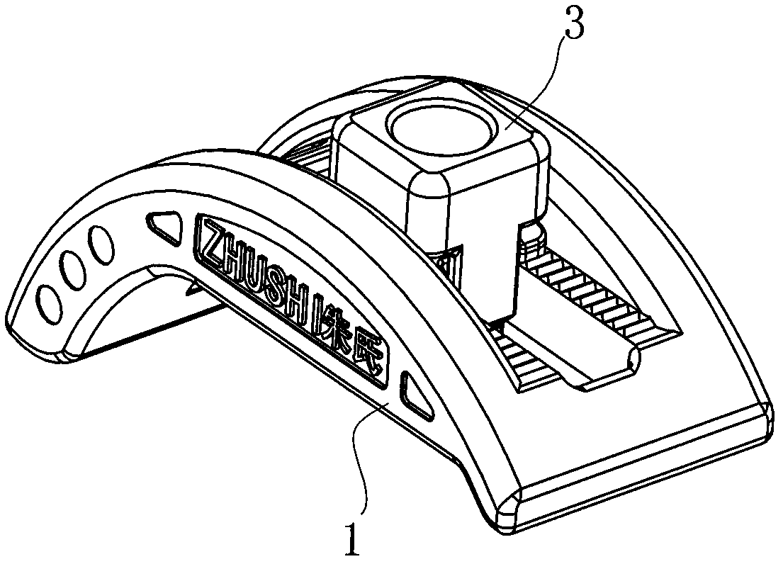 Mold press plate