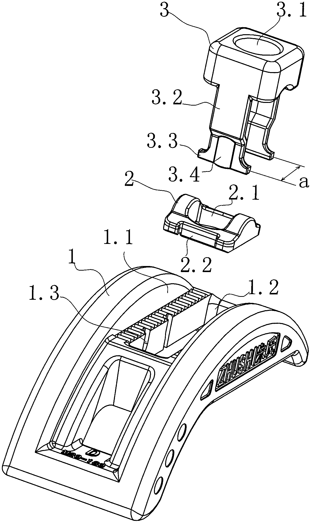 Mold press plate