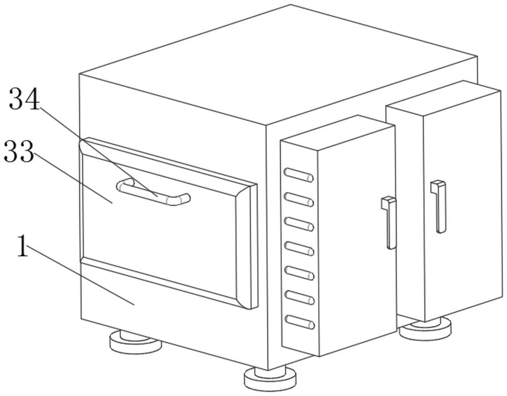 Photocatalytic air purification device capable of modularly replacing filter element