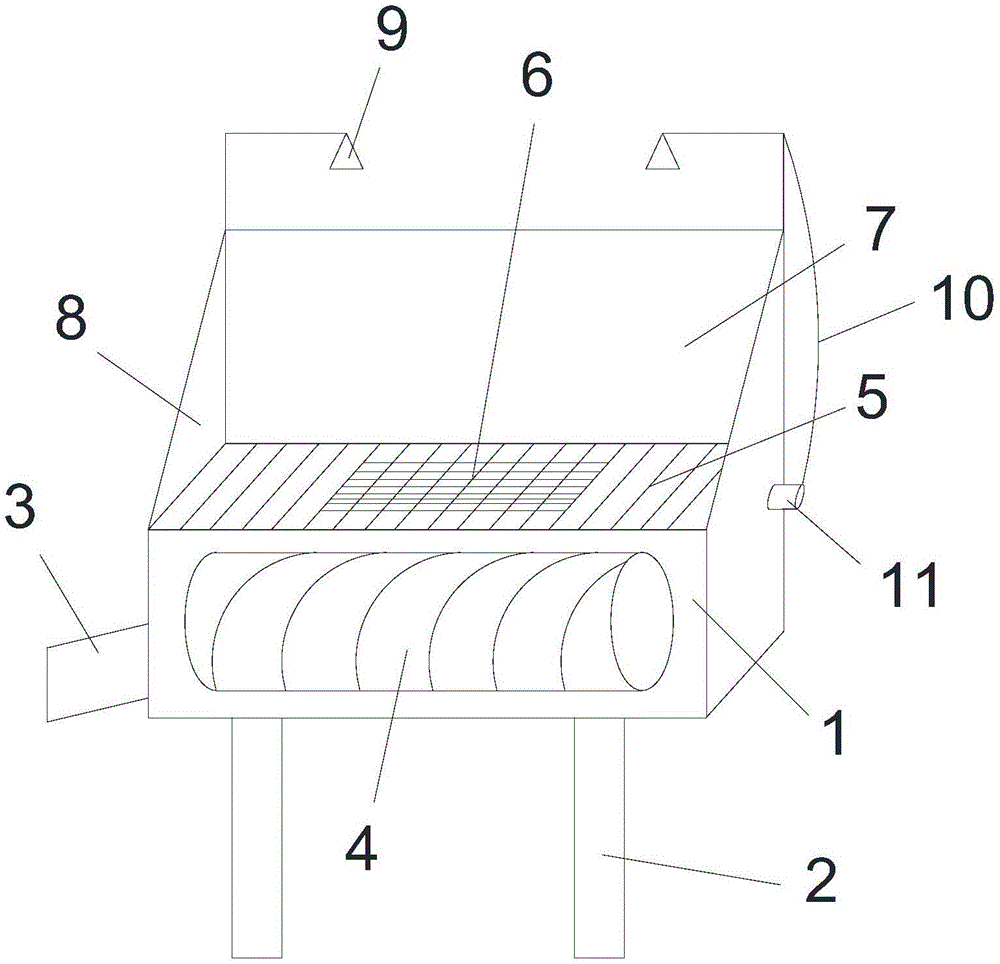 Separator feeder with water circulating system