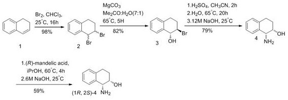 A method for efficiently synthesizing (1r,2s)-1,2-dihydronaphthalene derivatives