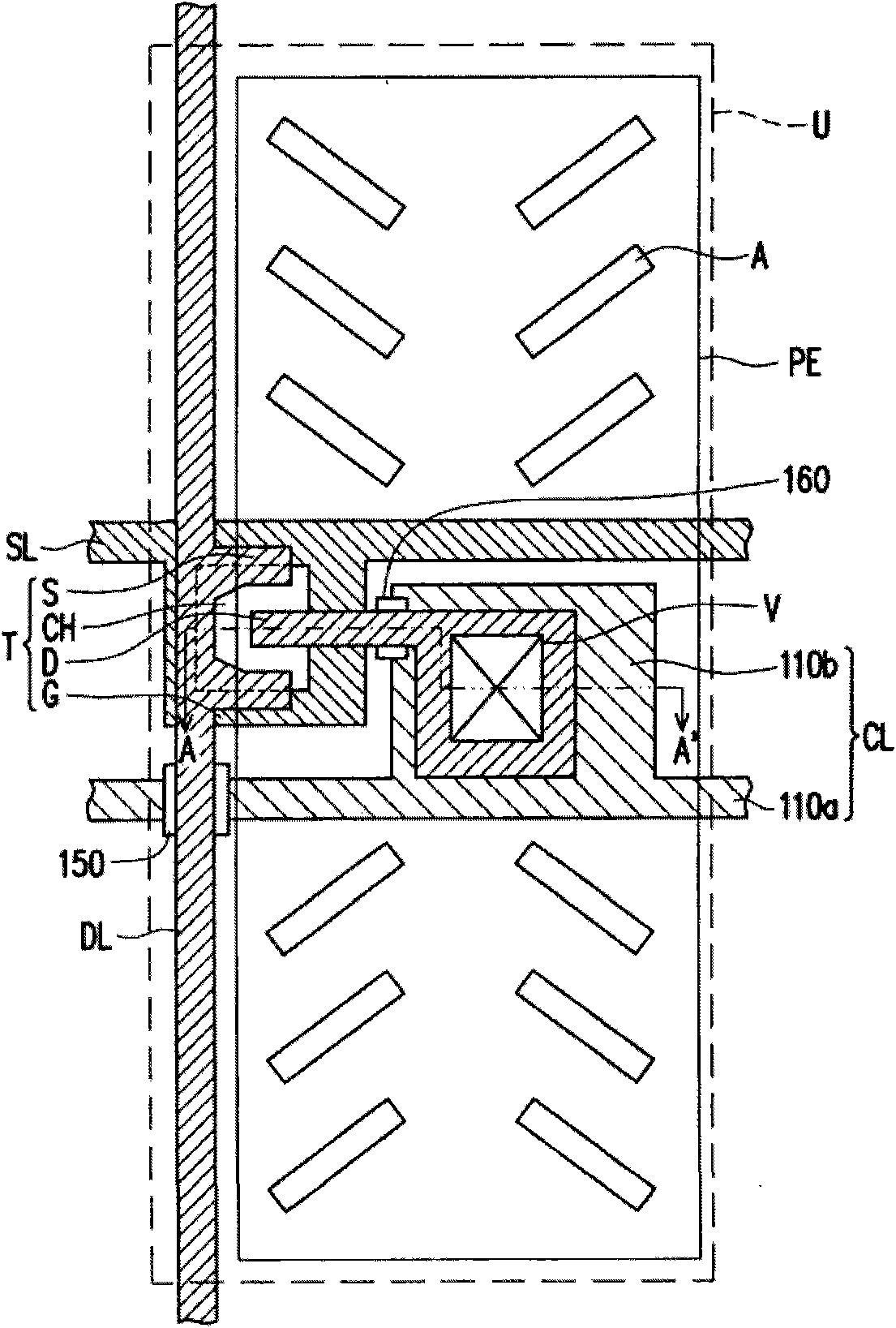 Active element, pixel structure and display panel