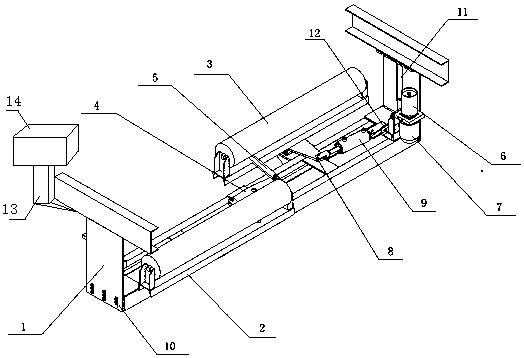 Aligning device