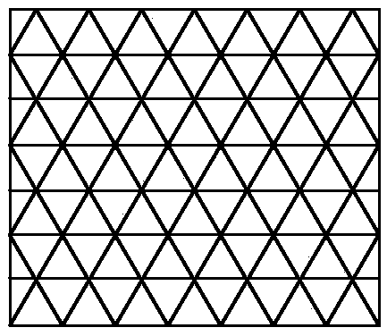 Transverse-triangular double-layer structure 4D printing method based on temperature response