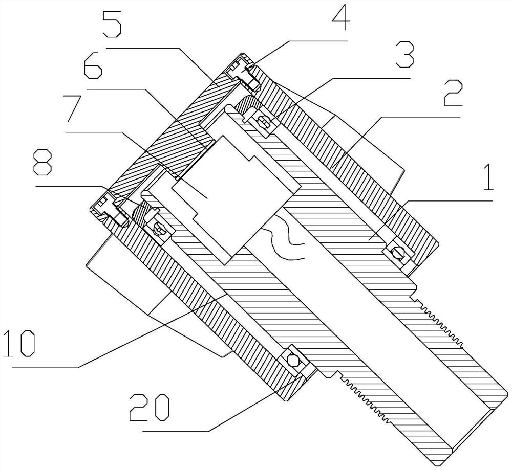 Ballistic correction device based on relay control