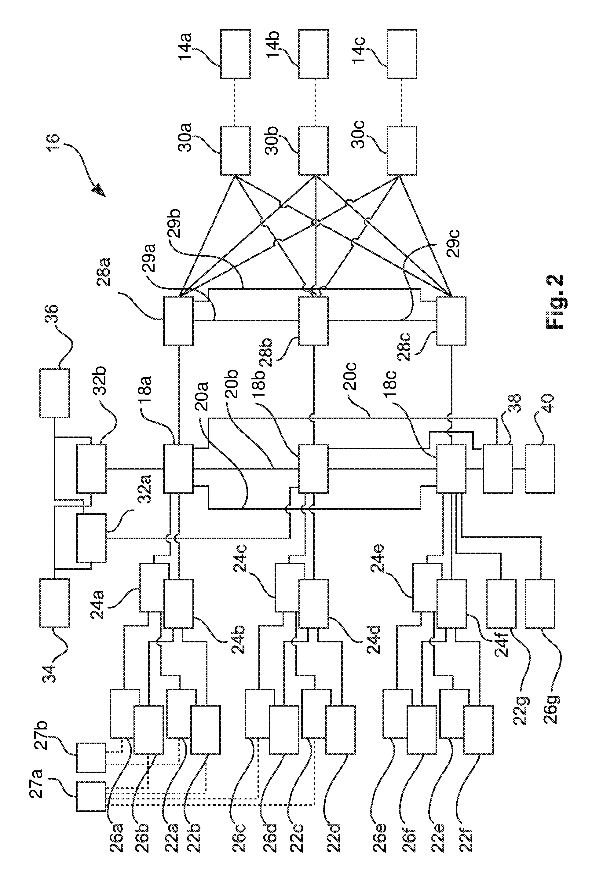 System for a vehicle with redundant computers