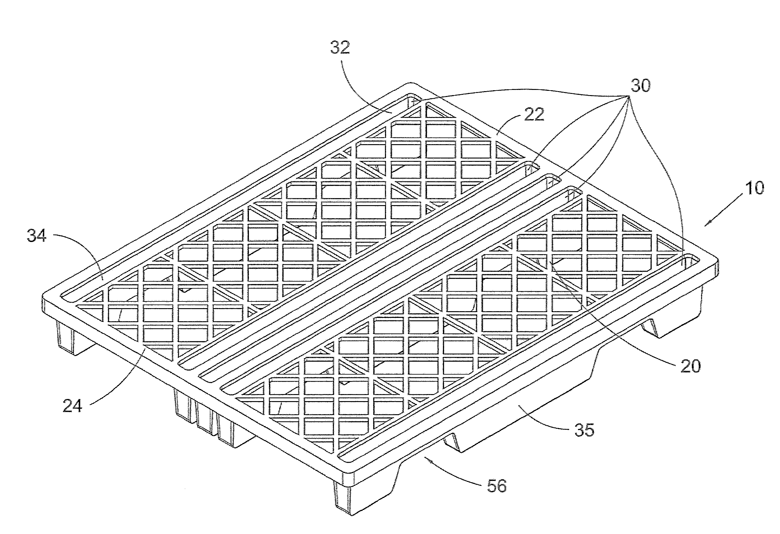 High Load Plastic Pallet