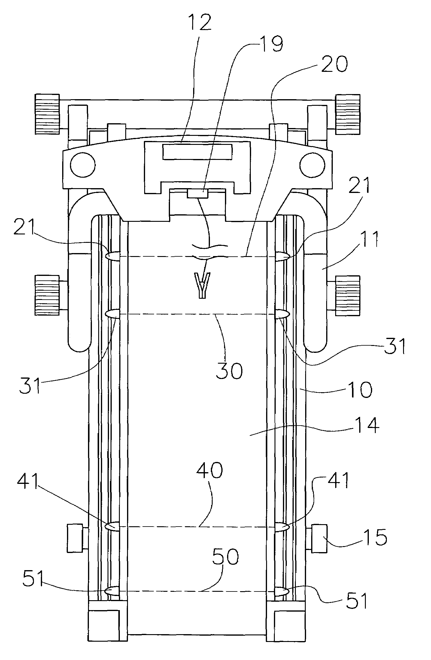 Electric treadmill