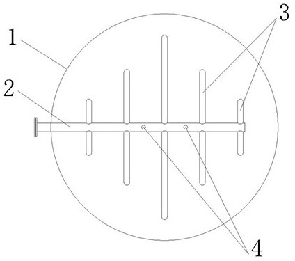 Gravity flow denitrification filter