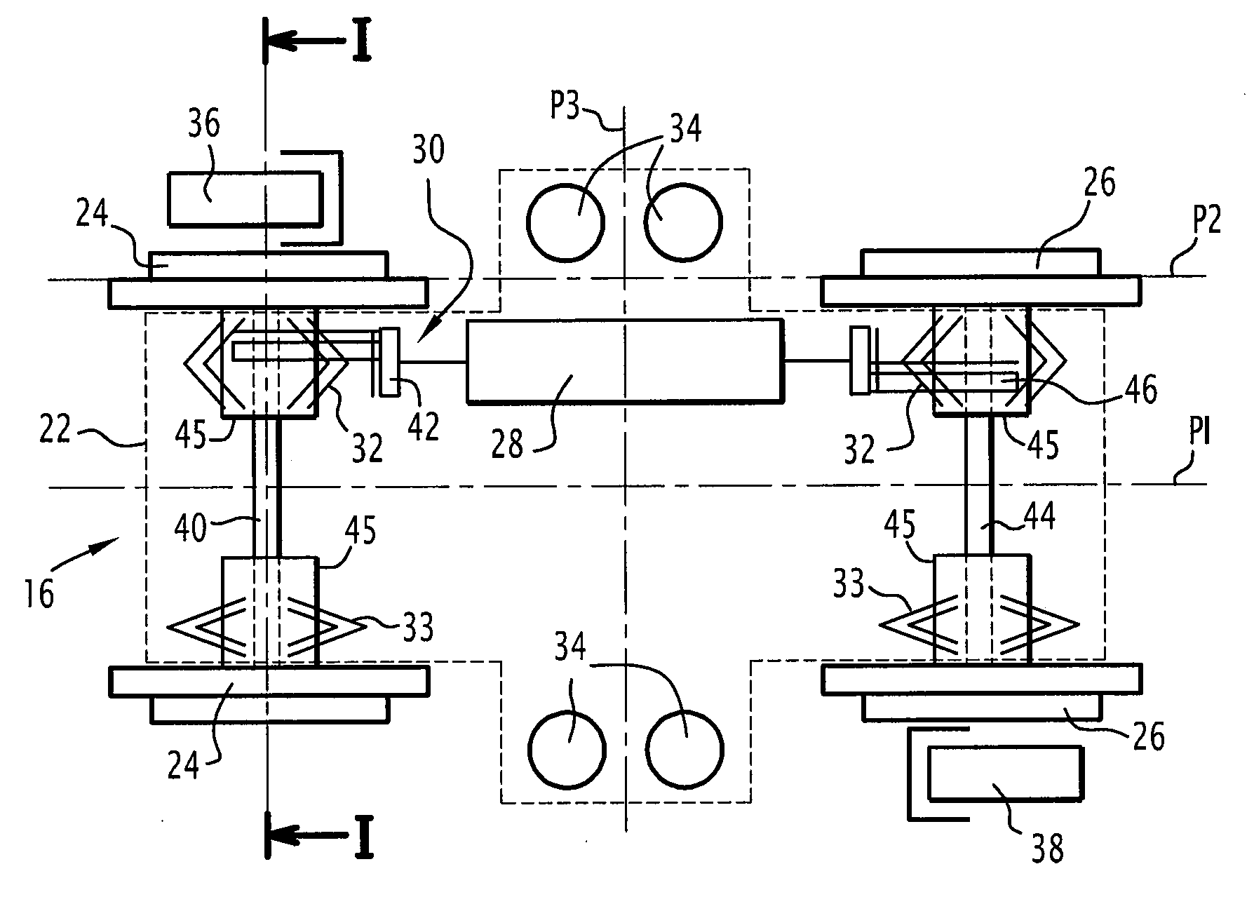 Motor-Driven Bogie for a Streetcar