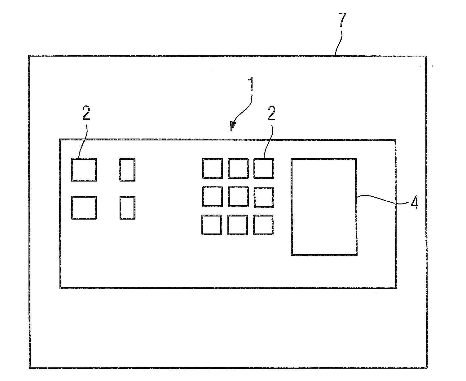 Operating device for operating a machine in the field of automation engineering