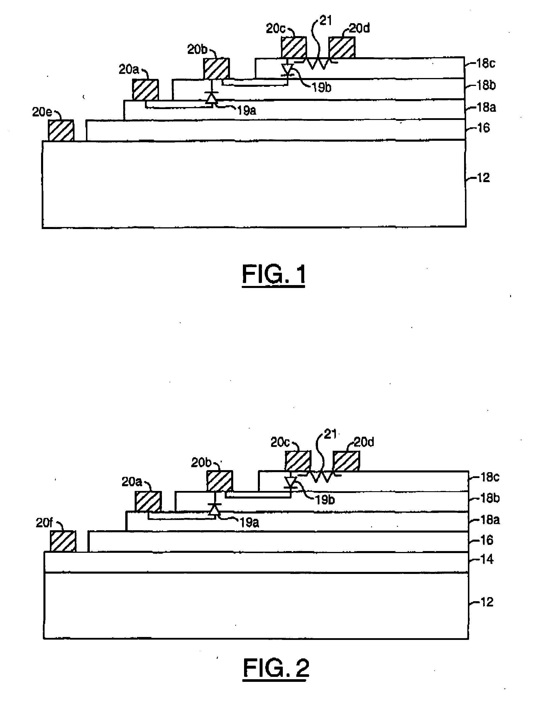 Integrated semiconductor circuits on photo-active Germanium substrates