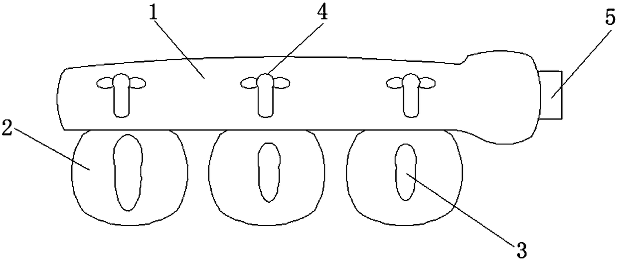 Two-force combined and air-drying shopping mall sole water removal device