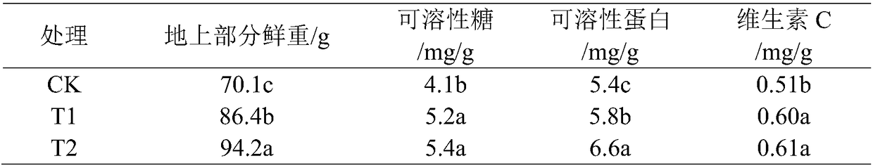 Special microbial nutrient solution for hydroponic lettuce