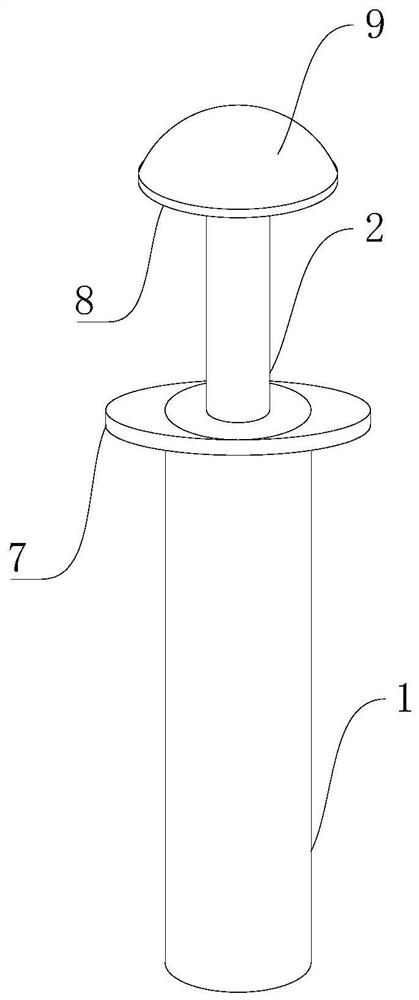 Germ sampling device for infectious disease department