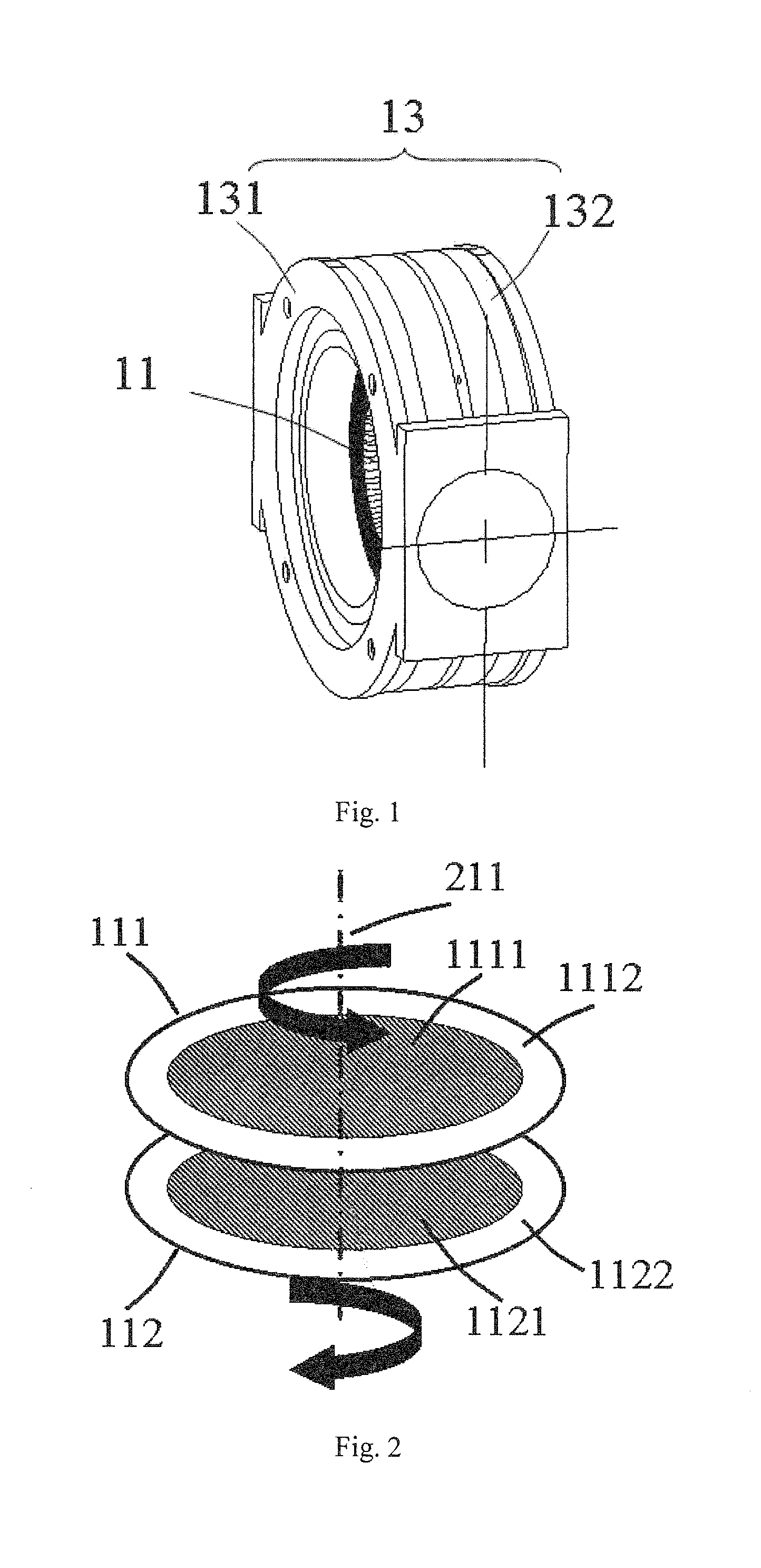 Near-Null Compensator and Figure Metrology Apparatus for Measuring Aspheric Surfaces by Subaperture Stitching and Measuring Method Thereof