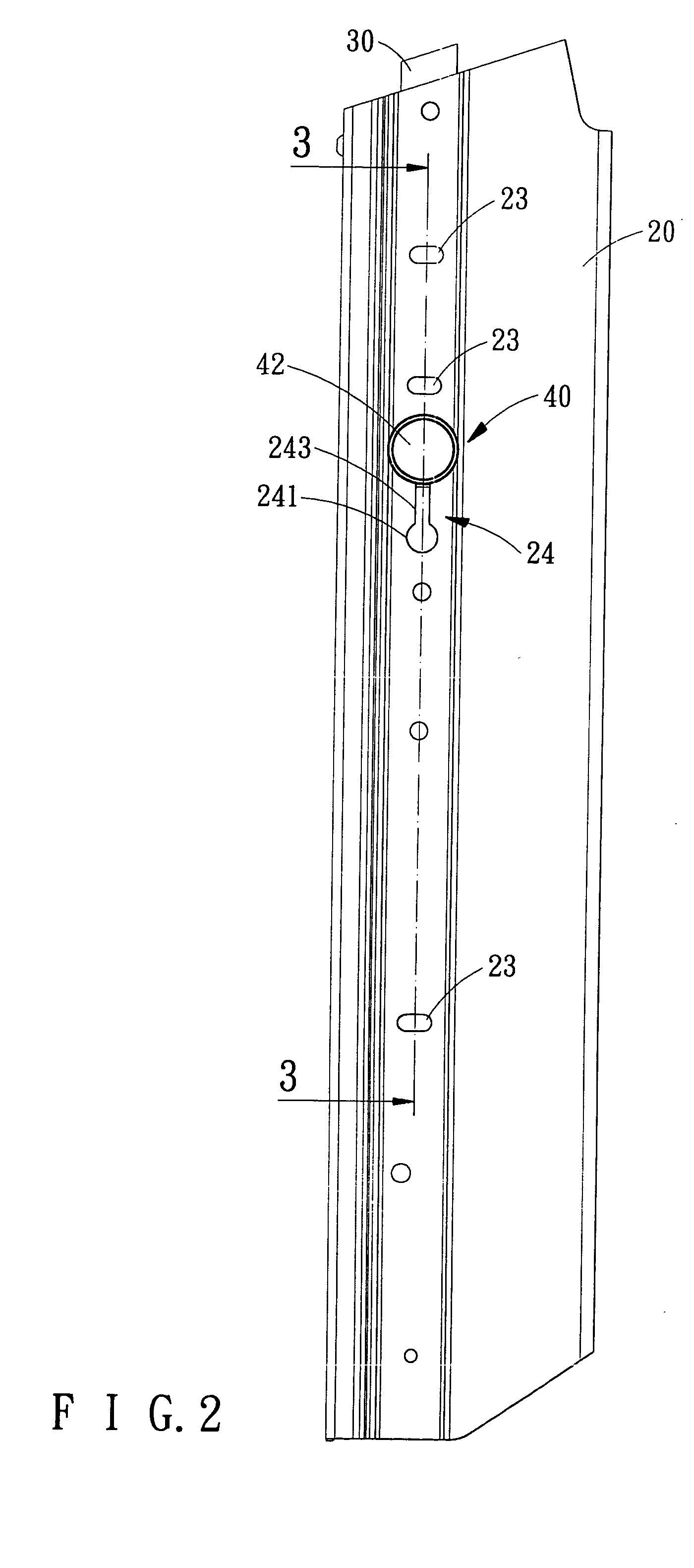 Apparatus for adjusting width of drive channel of nailer