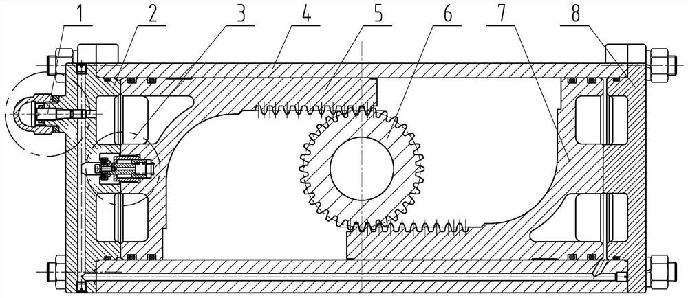 High-pressure buffering air cylinder