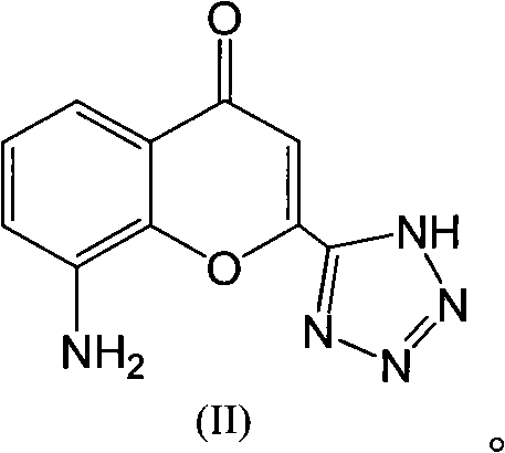 Preparation method of Pranlukast intermediate