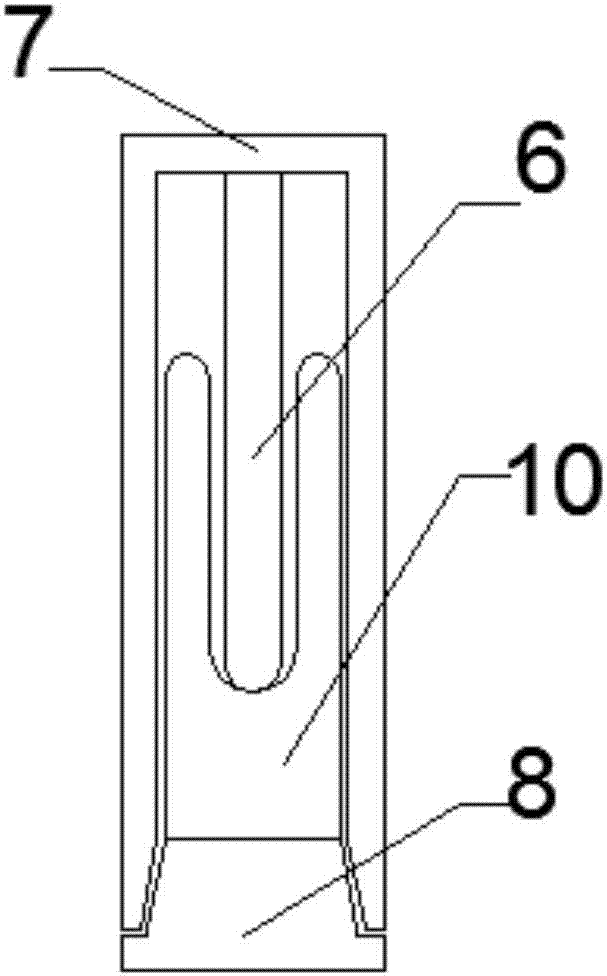 Plugging protection ammeter and application method thereof