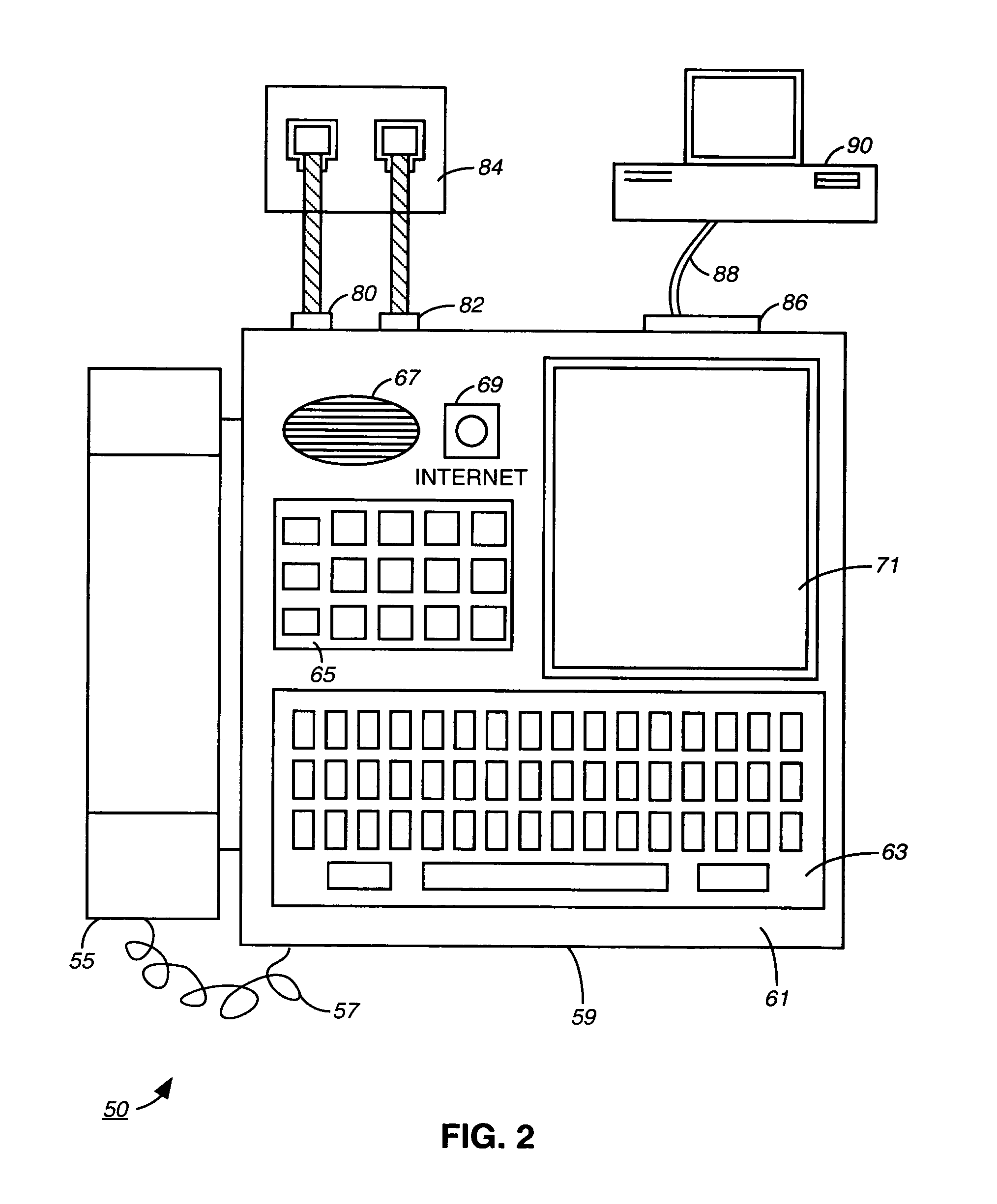 Internet phone system and directory search engine using same