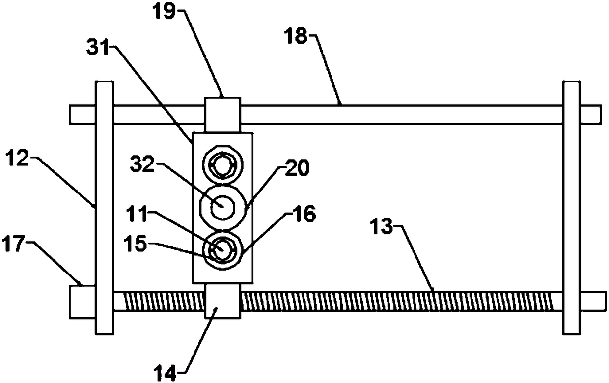 Centrifugal magnetic separation iron removal device for construction waste