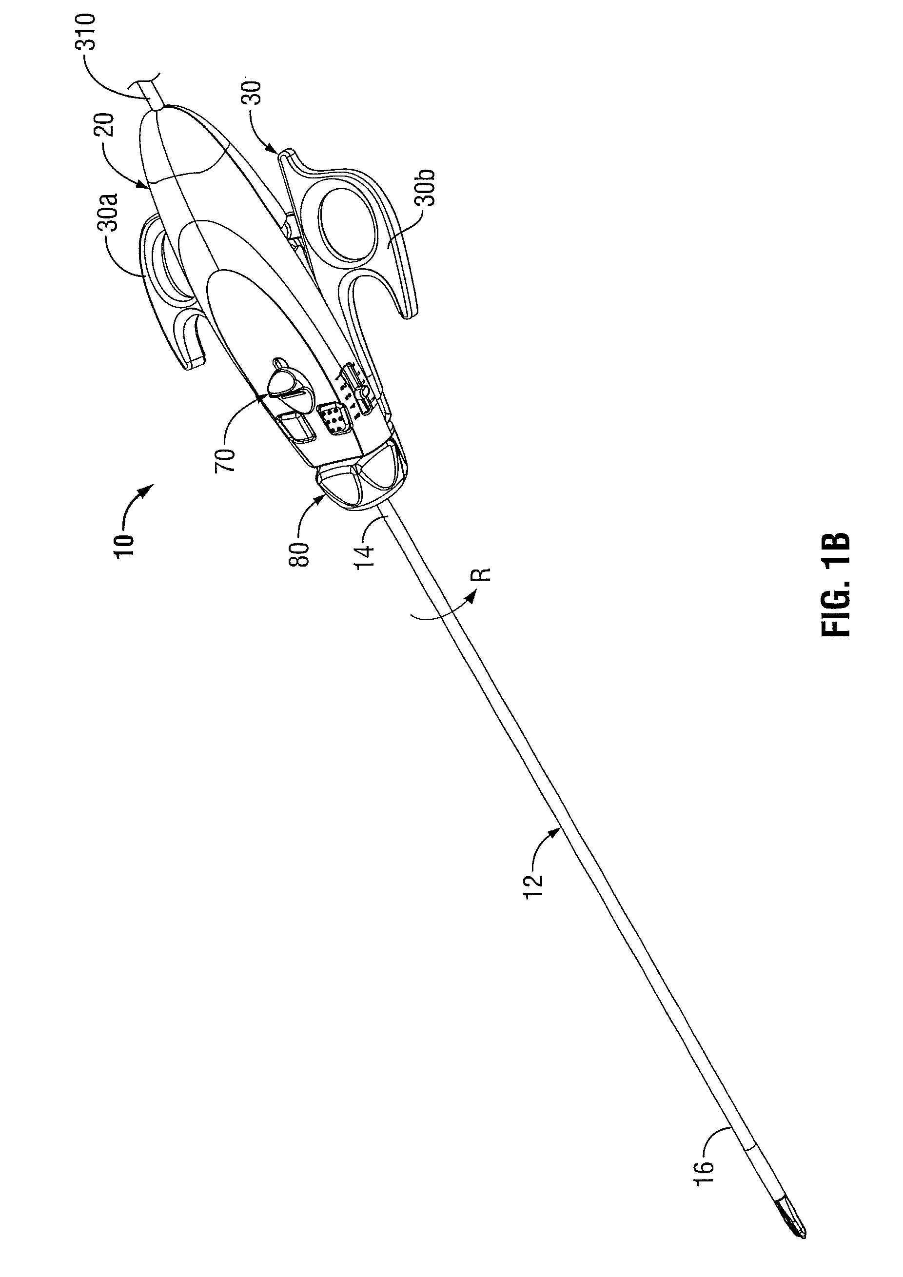 Endoscopic electrosurgical jaws with offset knife