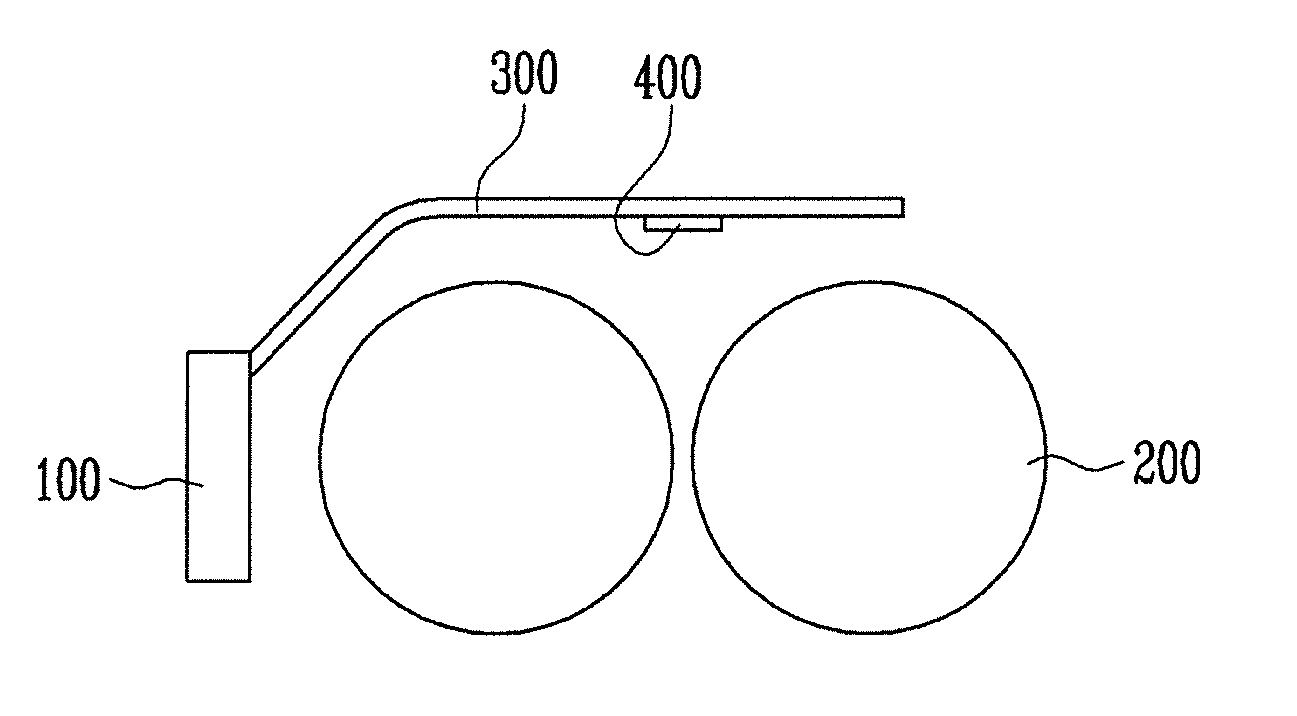 Protection circuit module with thermistor and battery pack including the same