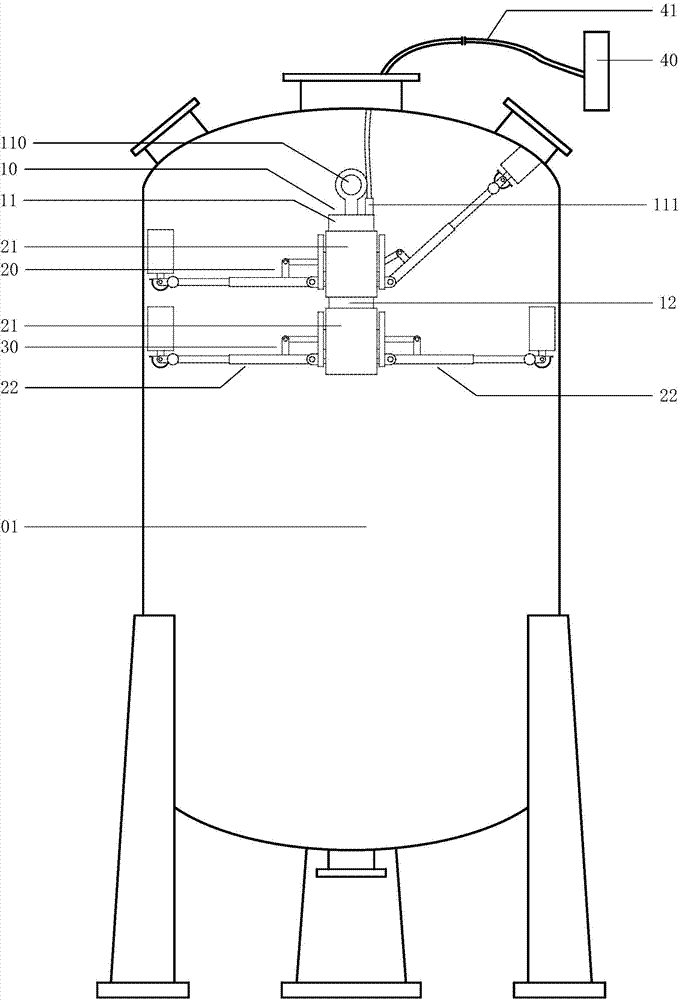 Polymerizer polishing device