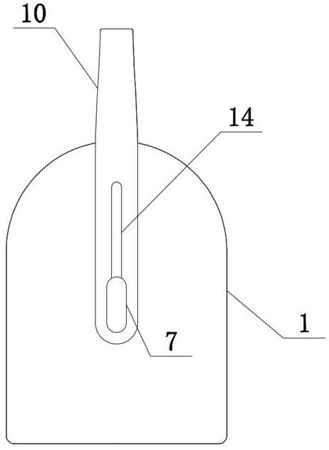 Slidable hand lamp