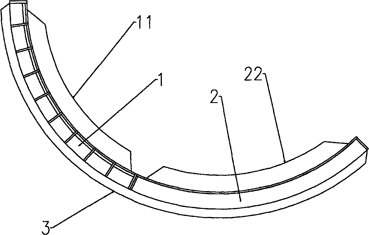 Novel semi-feeding threshing concave plate screen