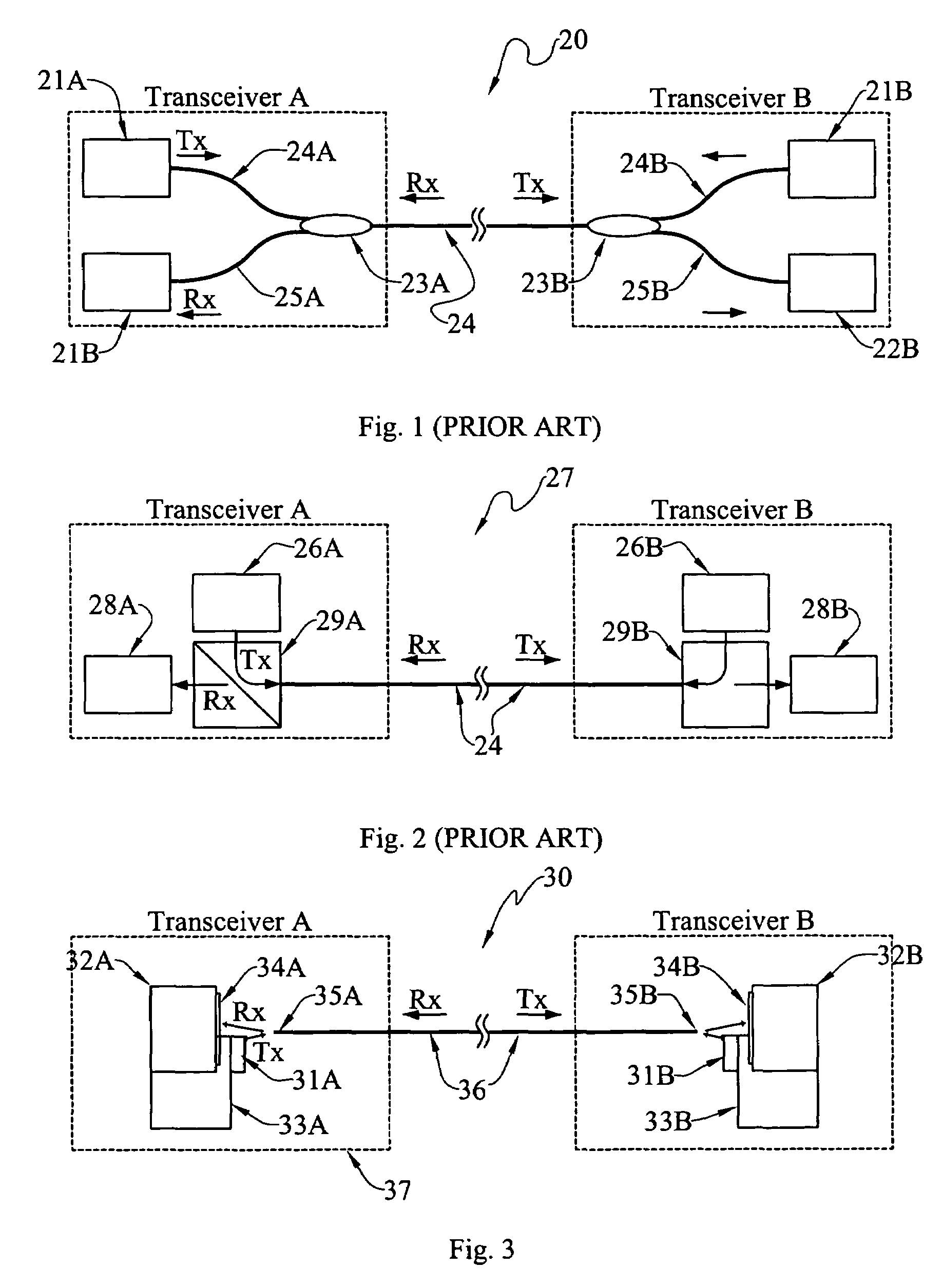 Fiber-optic transceiver