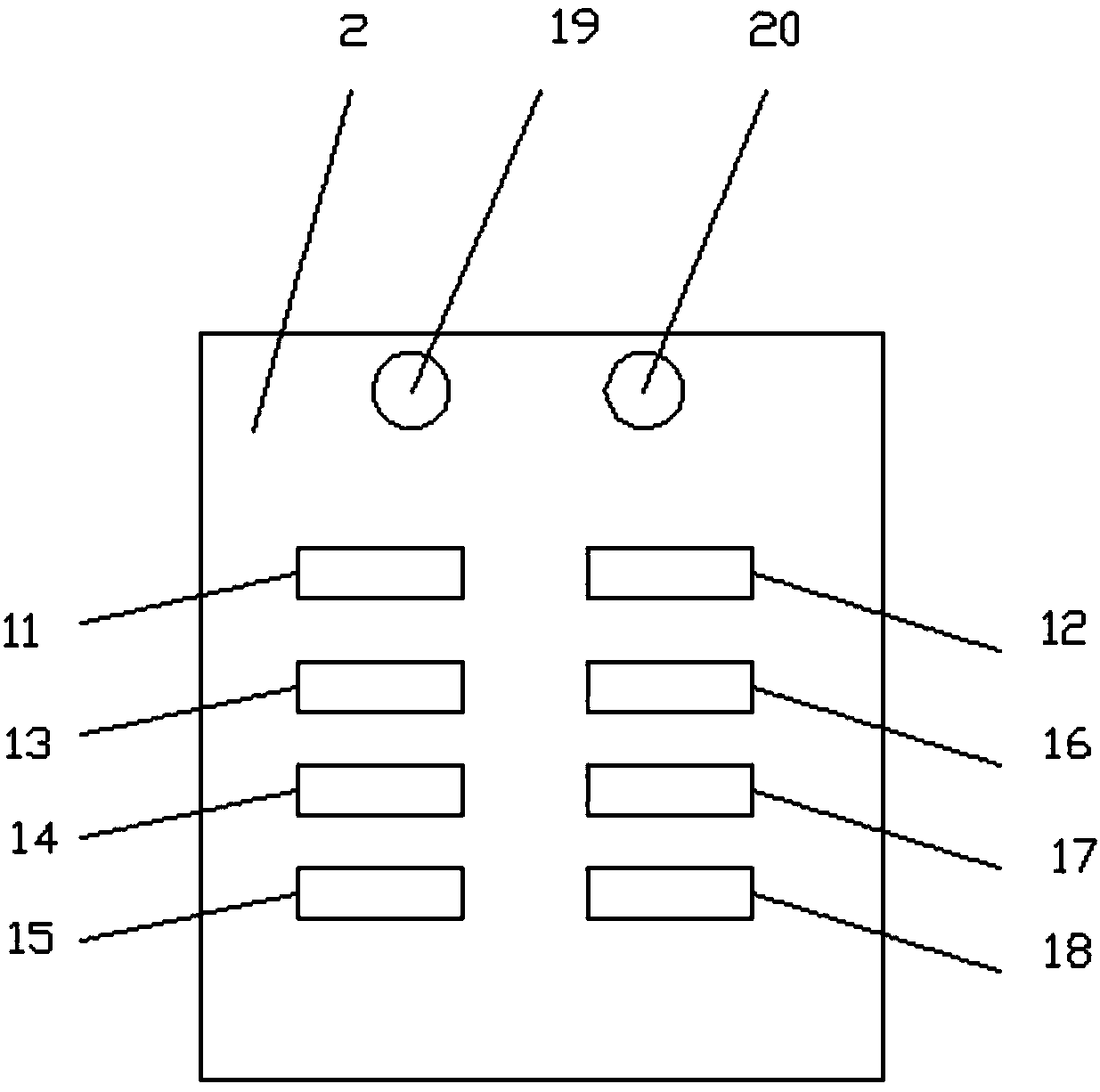 Automatic fire door insert bolt structure